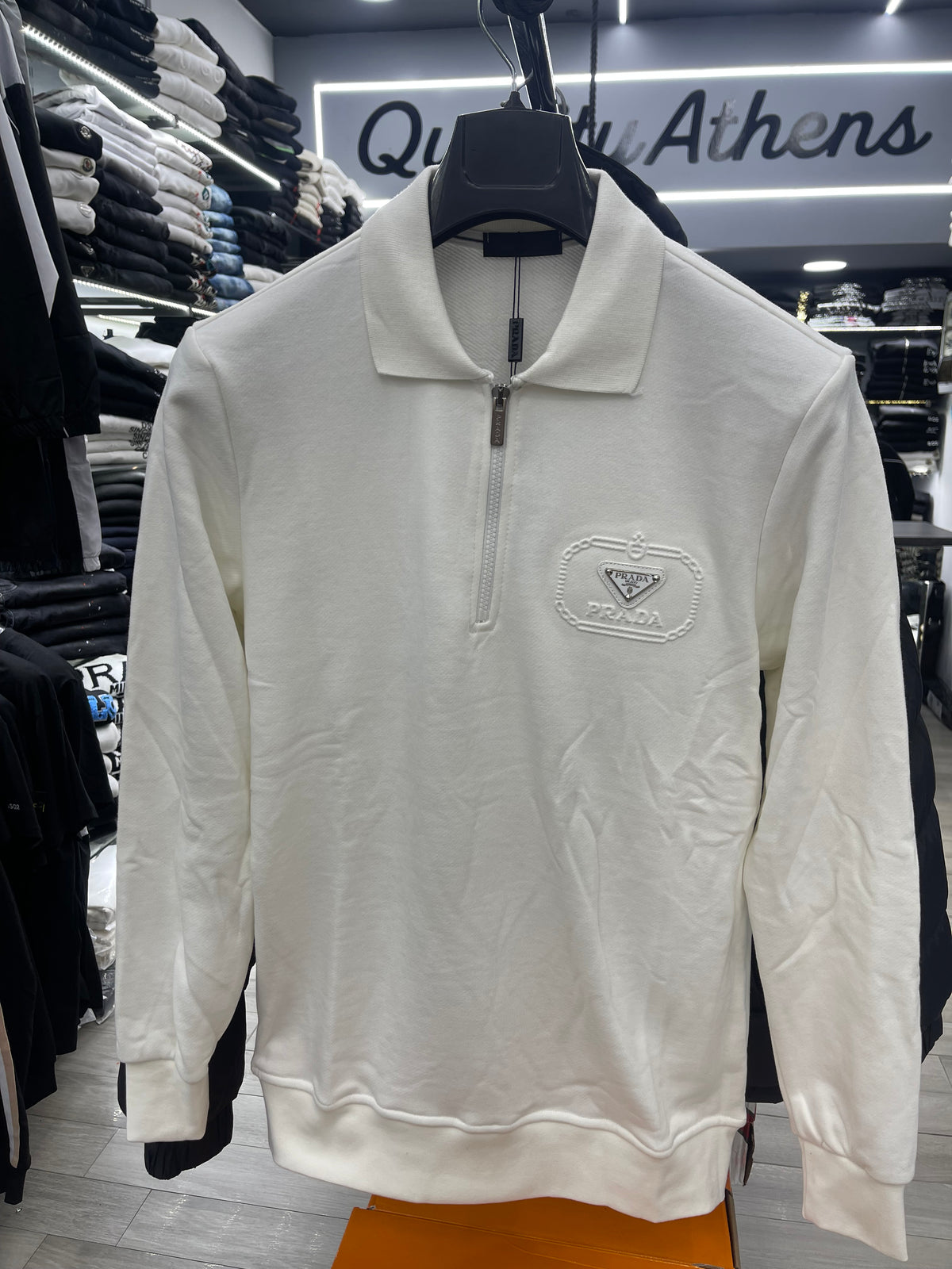 Prada polo λευκό